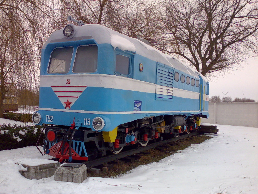 Детский поезд в Брестском железнодорожном музее