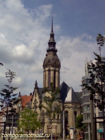 церковь Святого Николая Лейпциг